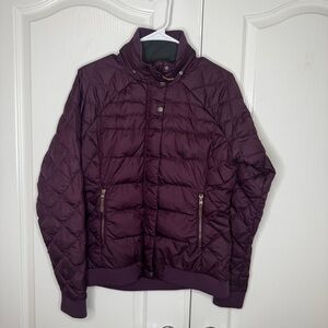 Outdoor Research Plum Quilted Puffer Jacket